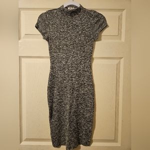 Charlotte Russe Black and White Sweater dress Size S